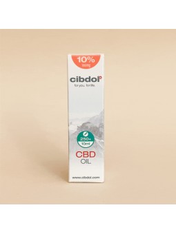 Huile de CBD 10% - Cibdol - 10 ML - base huile d'olive