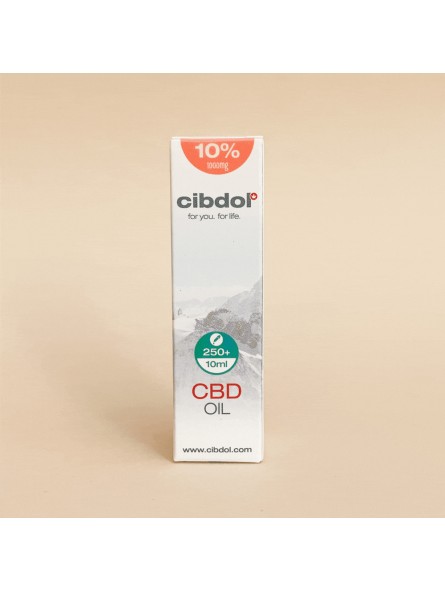 Huile de CBD 10% - Cibdol - 10 ML - base huile d'olive