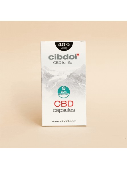 Capsules 40% CBD - Cibdol CBD