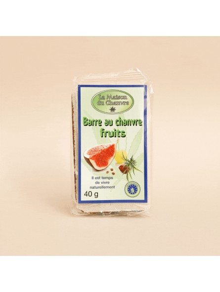 Barre au chanvre et fruits CBD Barre au chanvre et fruits CBD