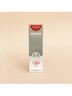 Huile de CBN 2,5% - Cibdol - 10ML