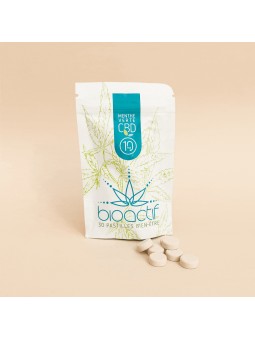 Pastilles au CBD - 10 mg - Menthe - Bioactif CBD