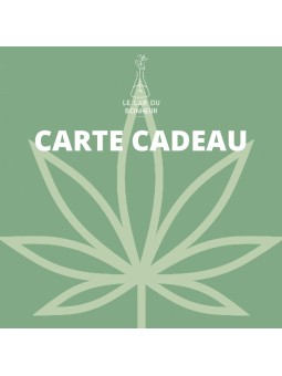 Carte cadeau CBD - 75€ - Le Lab du Bonheur CBD