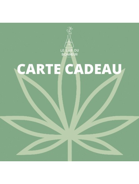 Carte cadeau CBD - 75€ - Le Lab du Bonheur CBD