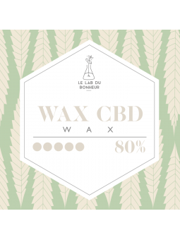 Wax de CBD fraise - Le Lab du Bonheur CBD