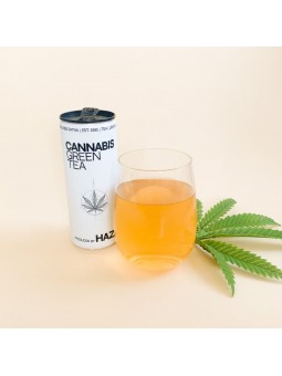 Thé glacé au cannabis CBD