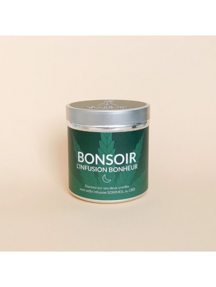 Infusion CBD Bonsoir en sachet - Le Lab du Bonheur CBD