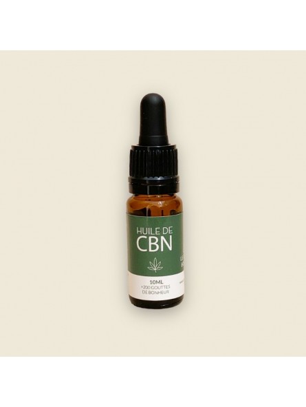 Huile de CBN 5% - Sommeil réparateur - Le Lab du Bonheur  CBD