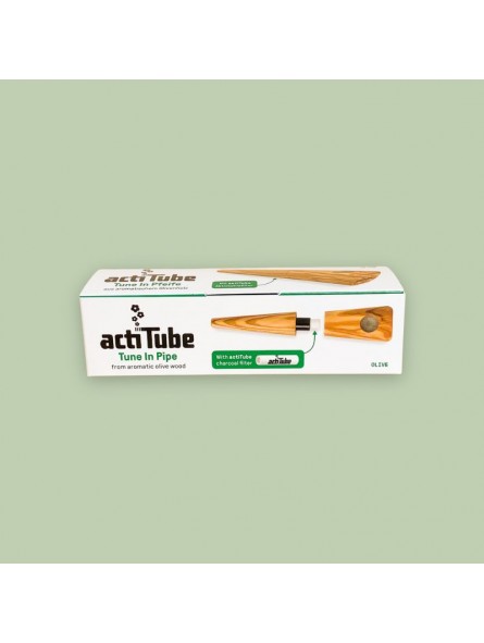 Pipe bois d'olivier - Actitube Vaporisateurs CBD et accessoires CBD