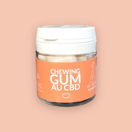Chewing-gum au CBD - Le Lab du Bonheur CBD