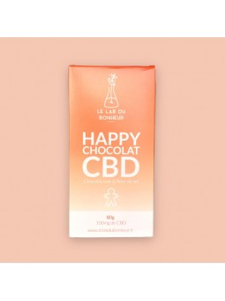 Happy chocolat au CBD - 80g - Le Lab du Bonheur CBD