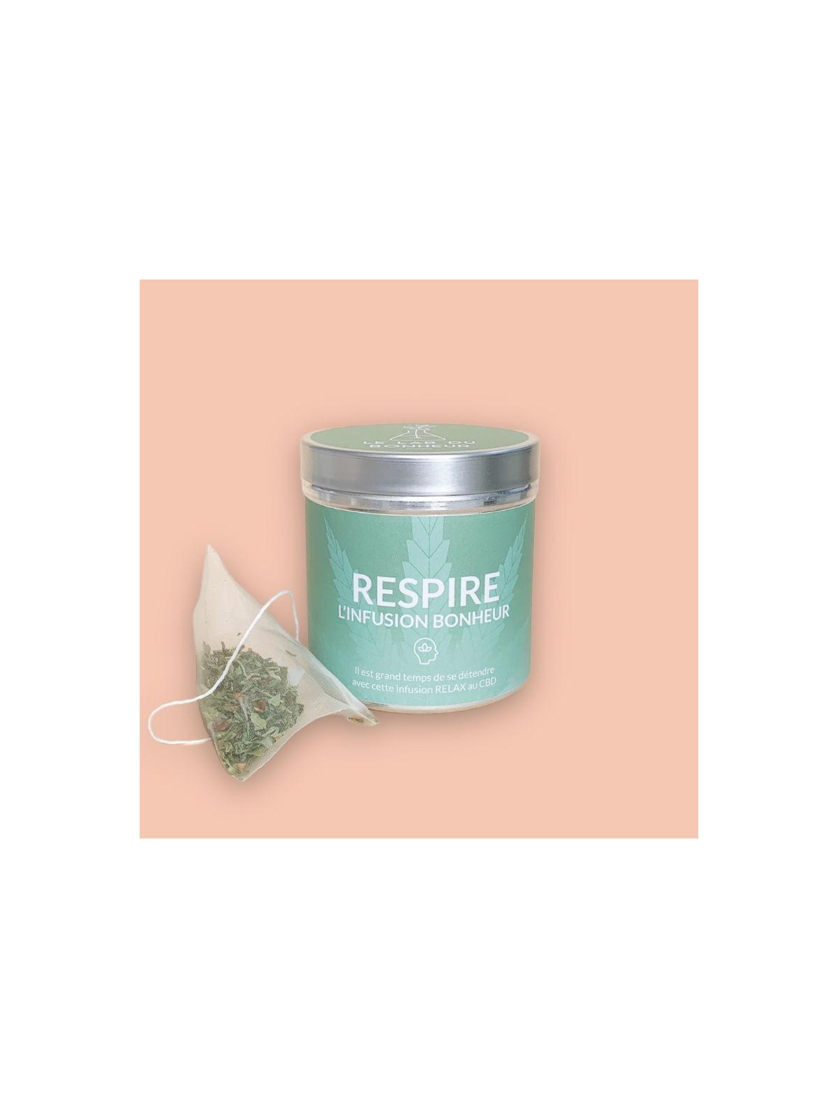 Infusion CBD Respire en sachet - Le Lab du Bonheur  CBD