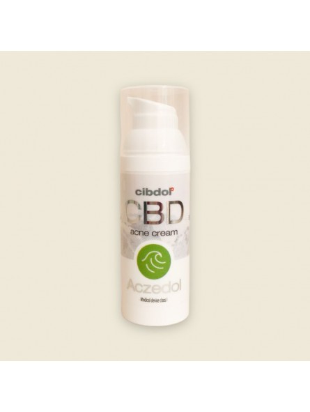 Crème CBD contre l'acné - Cibdol PROMOS CBD