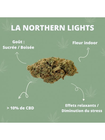 Fleur de CBD - Northern Lights  CBD