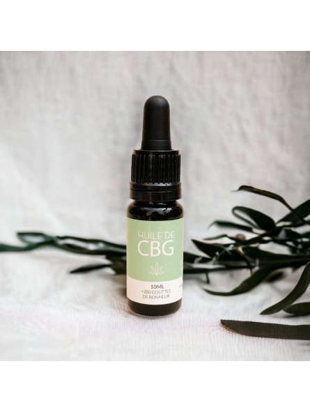 Huile de CBG 5% - Récupération - Le Lab du Bonheur  CBD