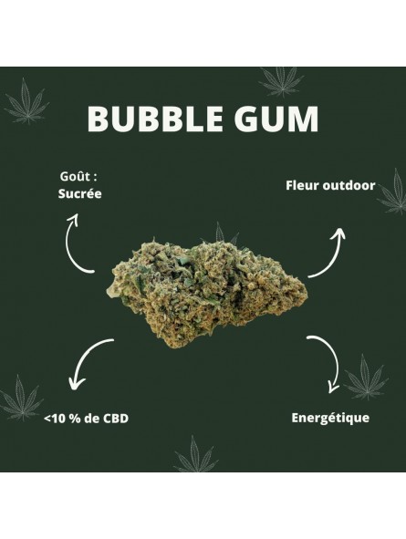 Fleur de CBD - La Bubble Gum  CBD