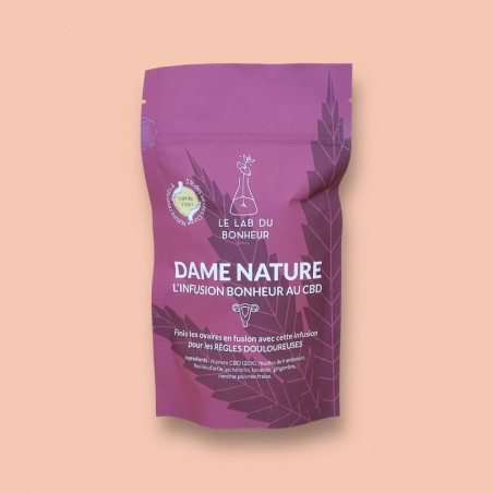 Infusion CBD Dame Nature - Le Lab du Bonheur CBD