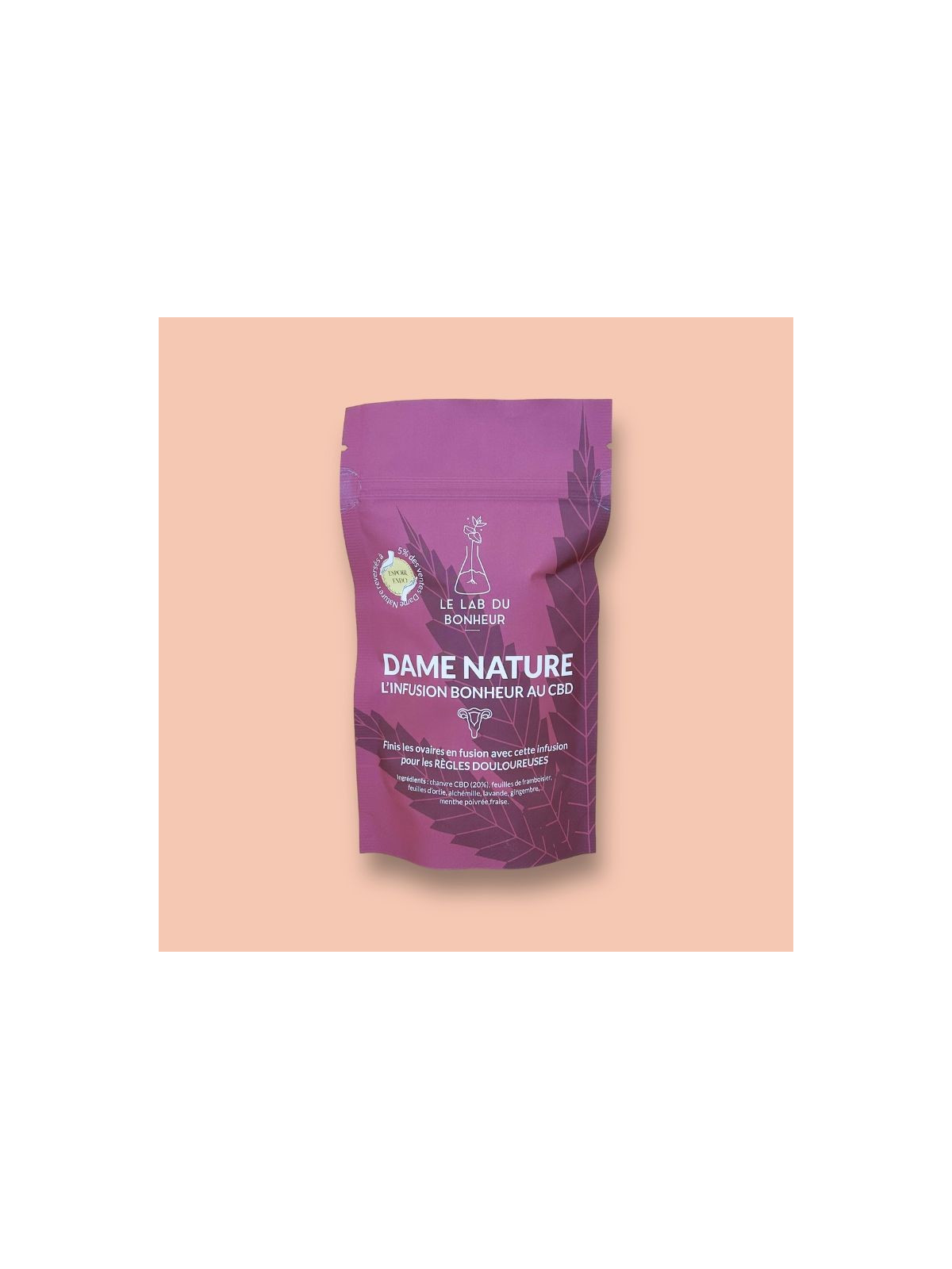 Infusion CBD Dame Nature - Le Lab du Bonheur CBD