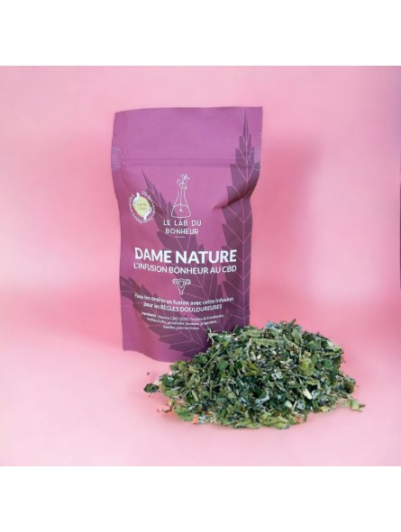 Infusion CBD Dame Nature - Le Lab du Bonheur CBD