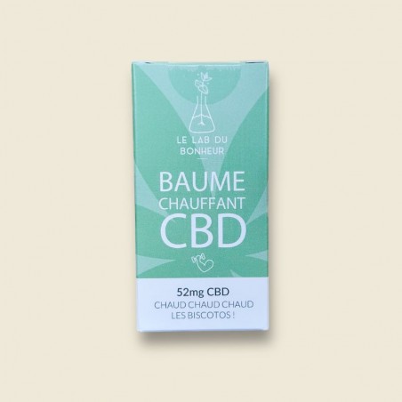 Baume chauffant au CBD - Le Lab du Bonheur