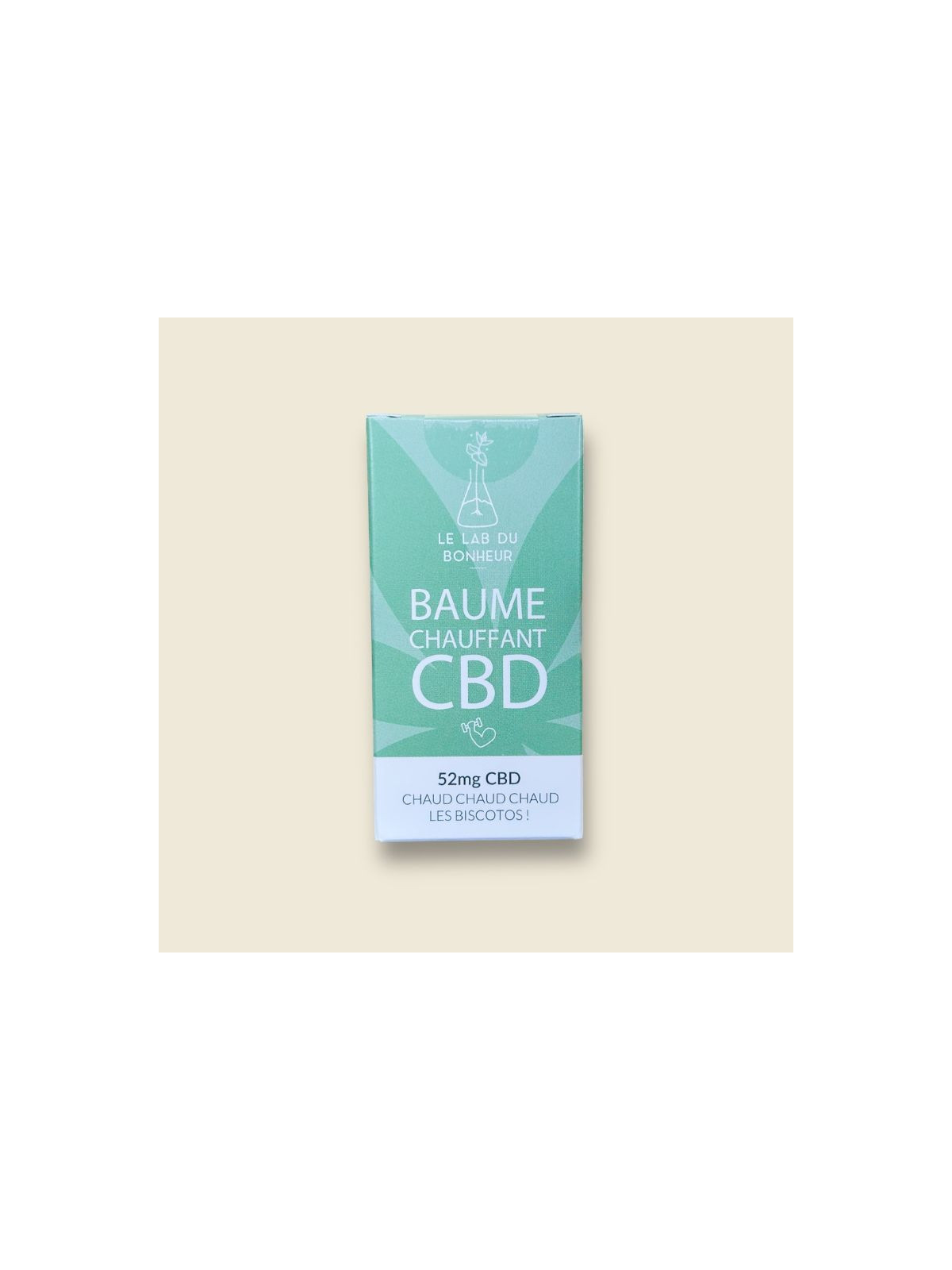 Baume chauffant au CBD - Le Lab du Bonheur