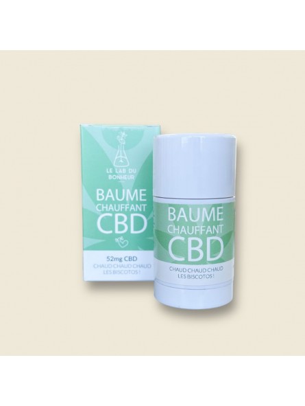 Baume chauffant au CBD - Le Lab du Bonheur