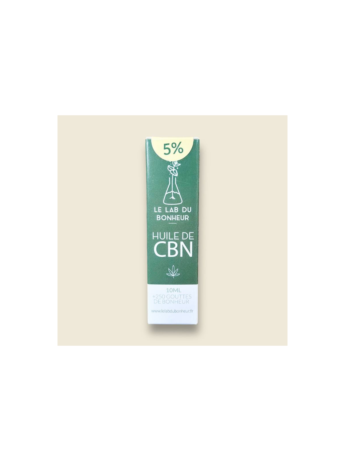Huile de CBN 5% - Sommeil réparateur - Le Lab du Bonheur  CBD