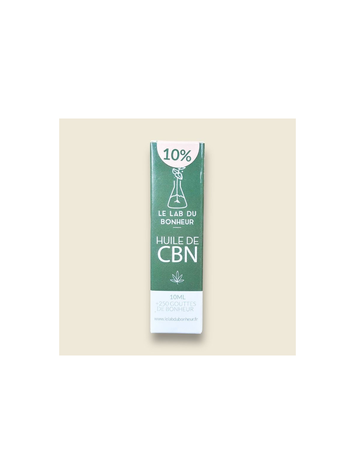 Huile de CBN 10% - Sommeil réparateur - Le Lab du Bonheur  CBD