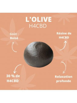 Résine H4CBD - L'Olive