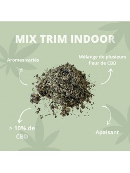 Fleurs de CBD mix - Trim indoor  CBD
