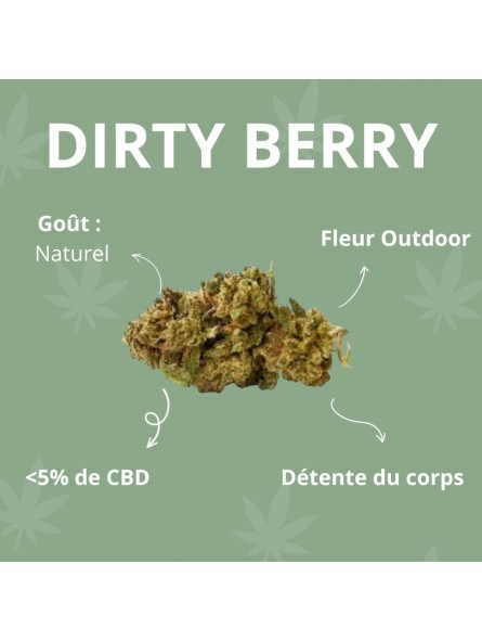 Fleur de CBD - La Dirty Berry  CBD