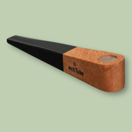 Pipe en bois de bruyère - Actitube Vaporisateurs CBD et accessoires CBD