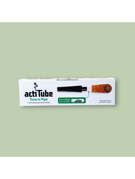 Pipe en bois de bruyère - Actitube Vaporisateurs CBD et accessoires CBD