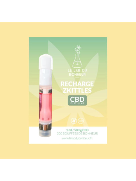 Cartridge CBD Zkittles - Le Lab du Bonheur Vape e-cig CBD
