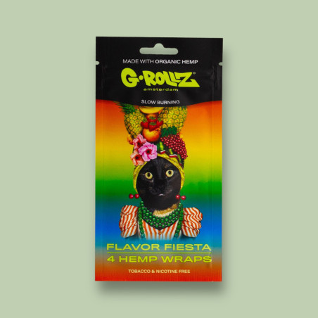 Feuilles à rouler blunt wrap goût fiesta - G-Rollz  CBD
