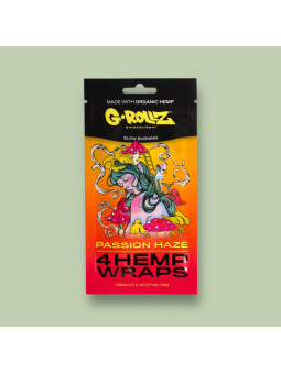 Feuilles à rouler blunt wrap goût passion - G-Rollz  CBD
