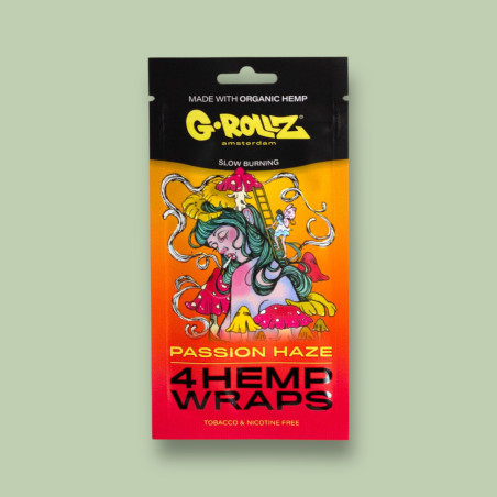 Feuilles à rouler blunt wrap goût passion - G-Rollz  CBD
