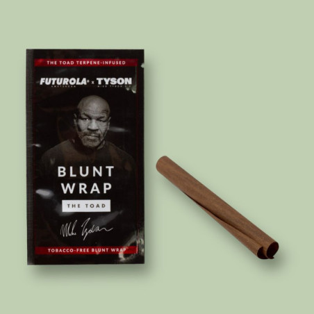 Feuilles à rouler blunt wrap - Tyson x Futurola  CBD