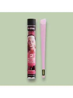 Feuilles pré-roulées blunt - rose - G-Rollz  CBD