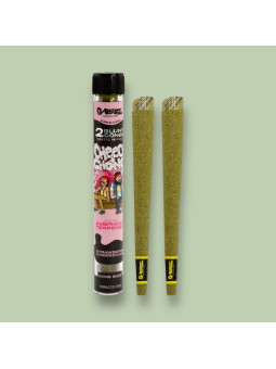 Feuilles pré-roulées blunt - Fraise - G-Roll  CBD