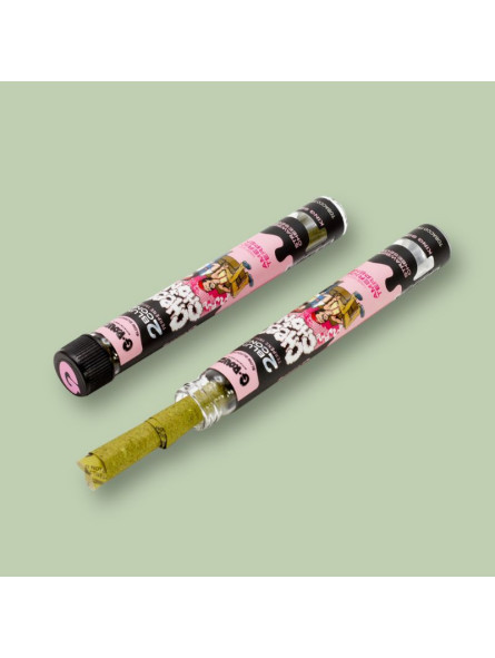 Feuilles pré-roulées blunt - Fraise - G-Roll  CBD
