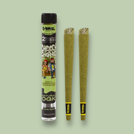 Feuilles pré-roulées blunt - Natural OGK - G-Rollz  CBD