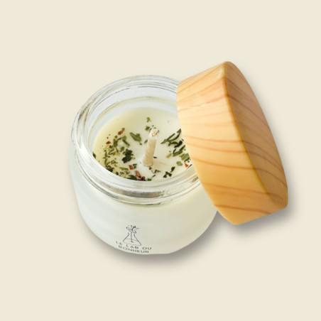 Mini bougie au cannabis Hug Me Kiss Me - Le Lab du Bonheur  CBD