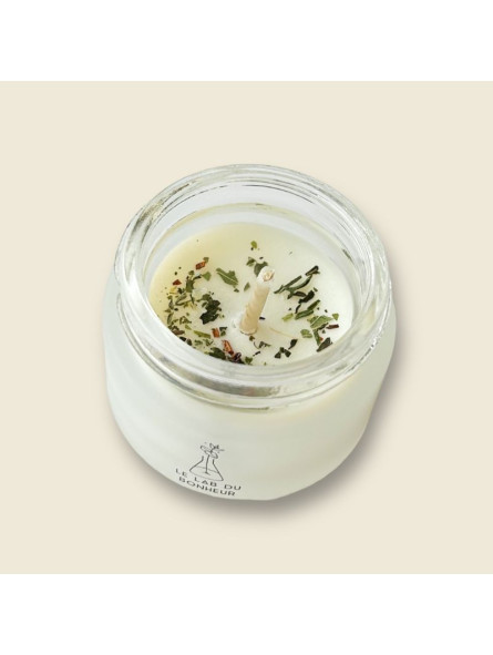 Mini bougie au cannabis Hug Me Kiss Me - Le Lab du Bonheur  CBD