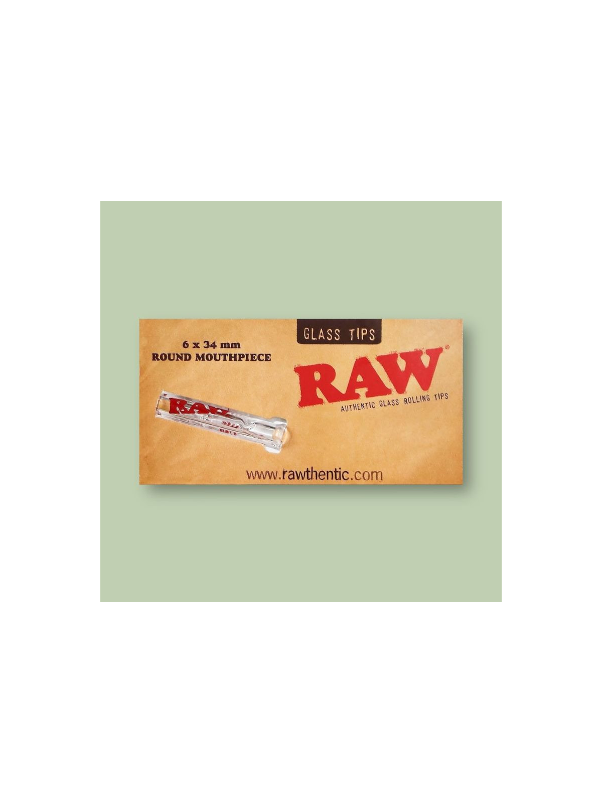 Filtre en verre plat - RAW  CBD