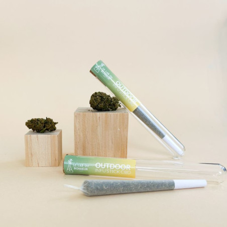 Outdoor CBD - Infu'Stick - pré-roulé CBD - Le Lab du Bonheur Cones pré-roulés CBD
