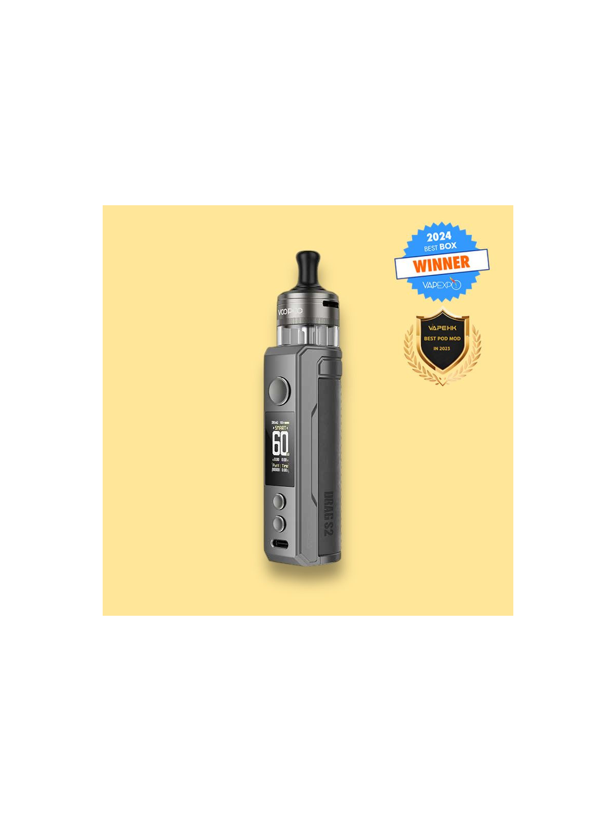 BOX DRAG S2 - VOOPOO Vape e-cig CBD