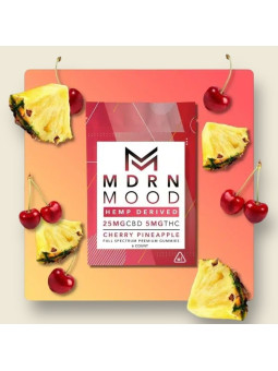 6 gummies CBD - Cherry - MDRN Mood CBD