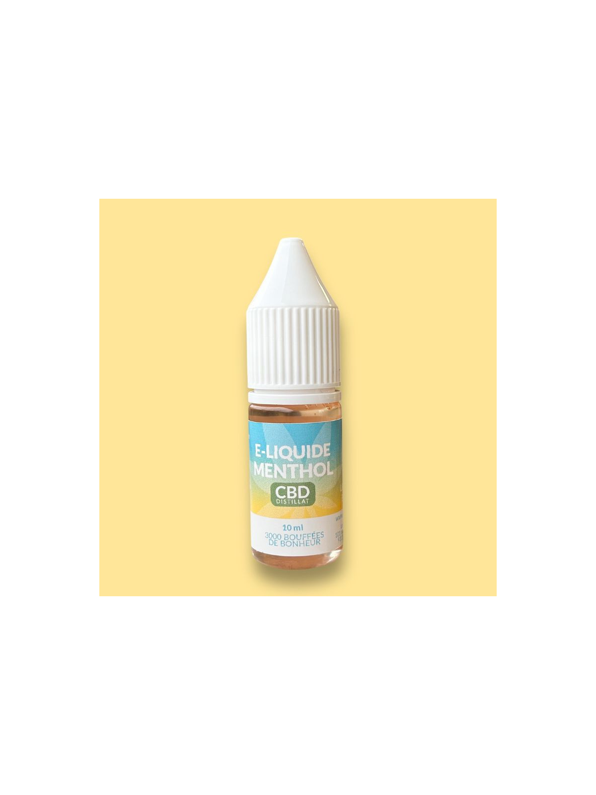 E-liquide CBD full spectrum - Menthol - Le Lab du Bonheur Vape e-cig CBD