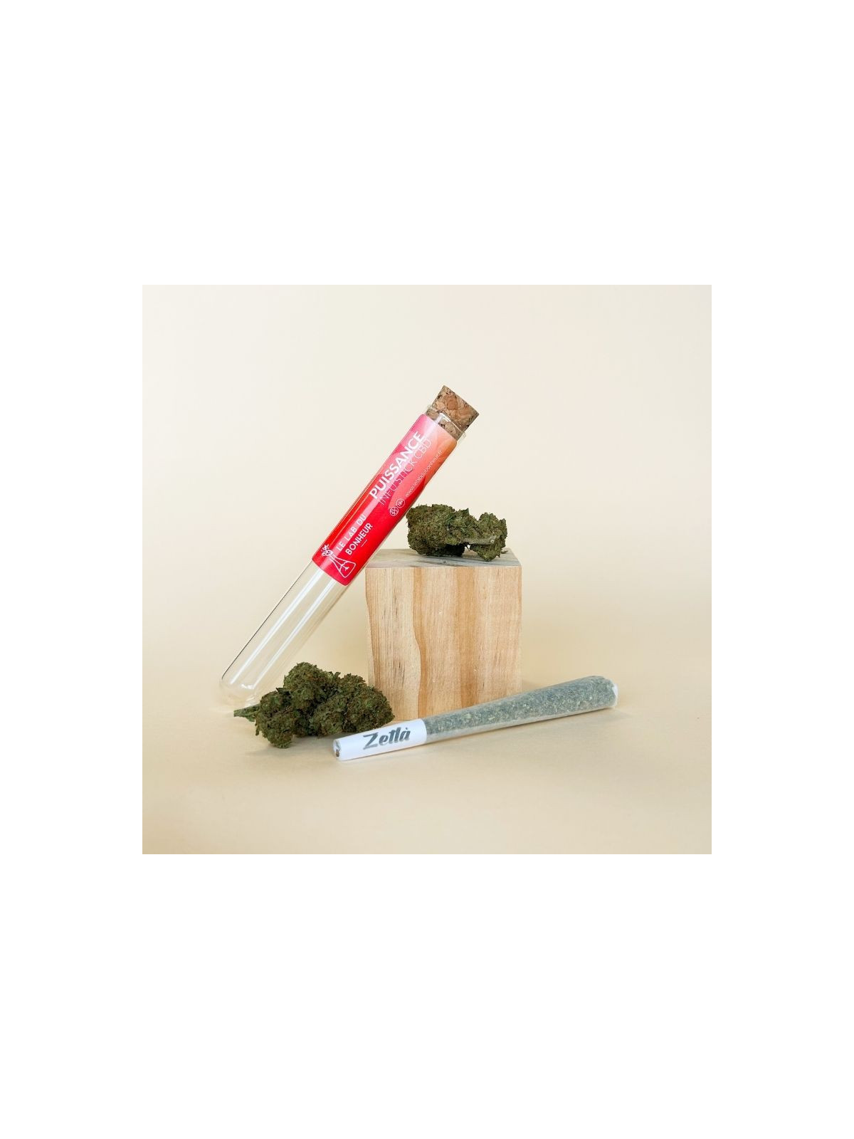 Puissance - Infu'Stick - pré-roulé CBD - Le Lab du Bonheur Cones pré-roulés CBD